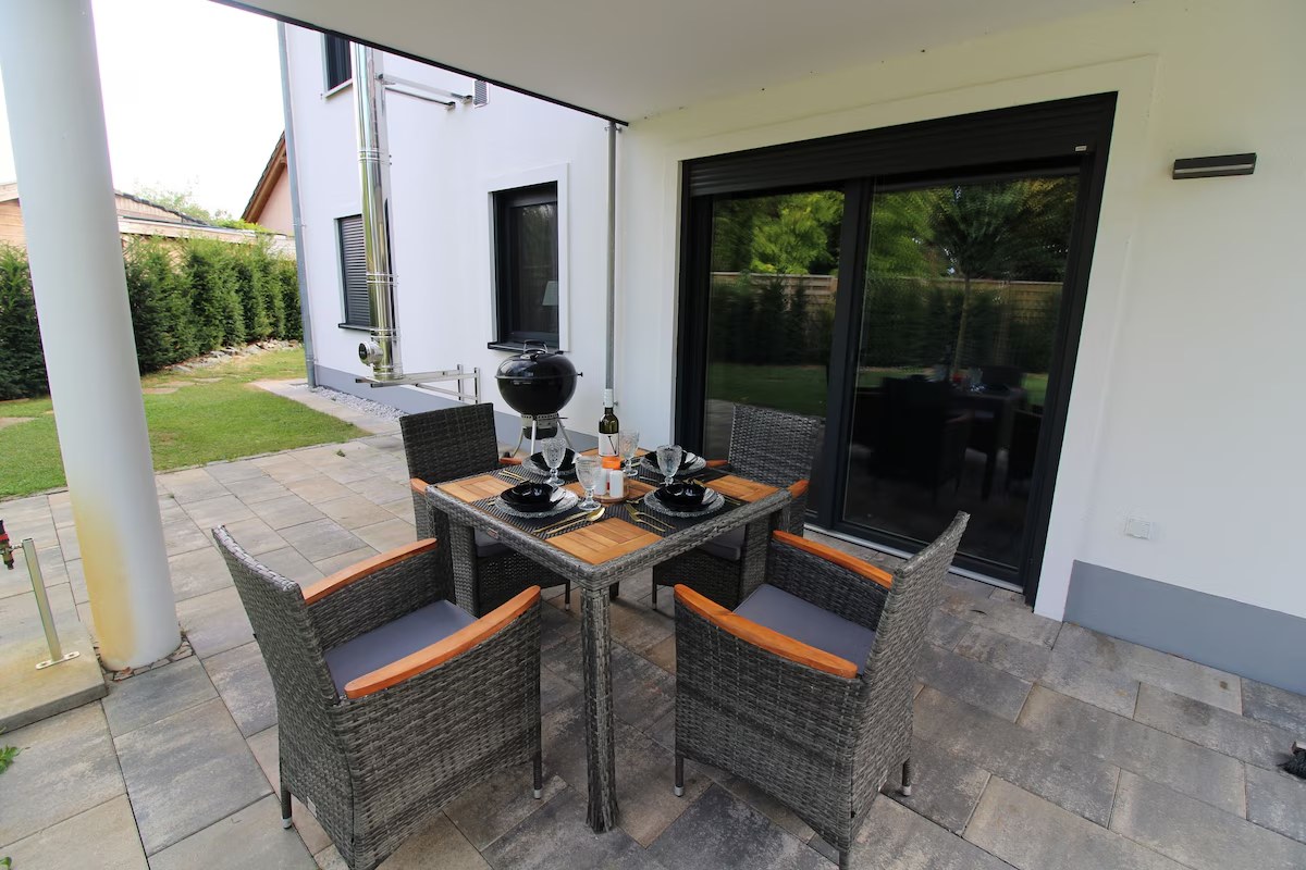 Terrasse von Haus am See